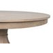 Giselle Jupe Moonskin 71" Extendable Round Dining Table