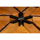 Giselle Jupe Tobacco Brown 71" Extendable Round Dining Table