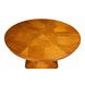 Giselle Jupe Tobacco Brown 71" Extendable Round Dining Table