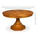 Giselle Jupe Tobacco Brown 71" Extendable Round Dining Table