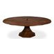Giselle Jupe Palladio 86" Extendable Round Dining Table