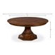 Giselle Jupe Palladio 86" Extendable Round Dining Table
