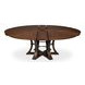 Tower Jupe Palladio 86" Extendable Round Dining Table
