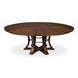 Tower Jupe Palladio 86" Extendable Round Dining Table