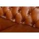 Savile Marseile Dark Brown Leather 103" Sofa