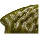 Bastian Britain Green Leather Upholstered Armchair