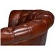 Bastian Newark Brown Leather Upholstered Armchair