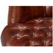 Bastian Newark Brown Leather Upholstered Armchair
