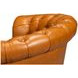 Bastian Tan Brown Leather Upholstered Armchair