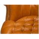 Bastian Tan Brown Leather Upholstered Armchair