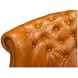 Bastian Tan Brown Leather Upholstered Armchair