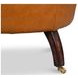 Bastian Tan Brown Leather Upholstered Armchair