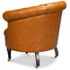 Bastian Tan Brown Leather Upholstered Armchair