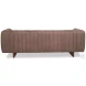 Denys Scotland Grey Leather Sofa