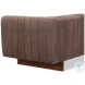 Denys Scotland Grey Leather Sofa