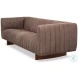 Denys Scotland Grey Leather Sofa