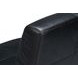 Wylam Onyx Black Leather Upholstered Accent Chair
