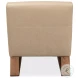 Wylam Cappucino White Leather Chair
