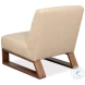Wylam Cappucino White Leather Chair