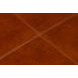 Streetman Havana Brown Leather Upholstered Square Cocktail Ottoman with Nailhead Trim
