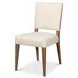 Bauhaus Beige Light Oak Upholstered Dining Chair Set of 2