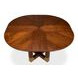 Brooklyn Jupe Walnut 56" Extendable Round Dining Table