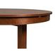 Brooklyn Jupe Walnut 56" Extendable Round Dining Table