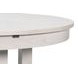 Brooklyn Jupe White 56" Extendable Round Dining Table
