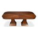 Gramercy Park Jupe Walnut 100" Extendable Rectangular Dining Table
