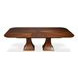 Gramercy Park Jupe Walnut 100" Extendable Rectangular Dining Table