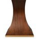 Gramercy Park Jupe Walnut 100" Extendable Rectangular Dining Table