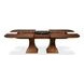 Gramercy Park Jupe Walnut 100" Extendable Rectangular Dining Table