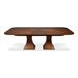 Gramercy Park Jupe Walnut 100" Extendable Rectangular Dining Table
