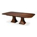 Gramercy Park Jupe Walnut 100" Extendable Rectangular Dining Table