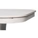 Gramercy Park Jupe White 100" Extendable Rectangular Dining Table