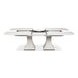 Gramercy Park Jupe White 100" Extendable Rectangular Dining Table