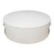 Vero White Round Cocktail Table