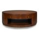 Vero Brown Round Cocktail Table