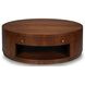 Vero Brown Round Cocktail Table