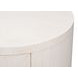 Vero White Round Side Table