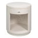 Vero White Round Side Table