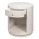 Vero White Round Side Table