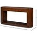 Vero Brown Rectangular Console Table