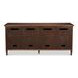 Beaufort Brown 4 Doors Credenza