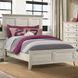 San Mateo Youth Rustic White Full Panel Bed