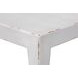 Classic Chinese White Square Cocktail Table