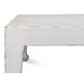 Classic Chinese White Square Cocktail Table