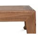 Classic Chinese Natural Square Cocktail Table