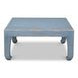Classic Chinese Blue Square Cocktail Table