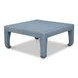 Classic Chinese Blue Square Cocktail Table